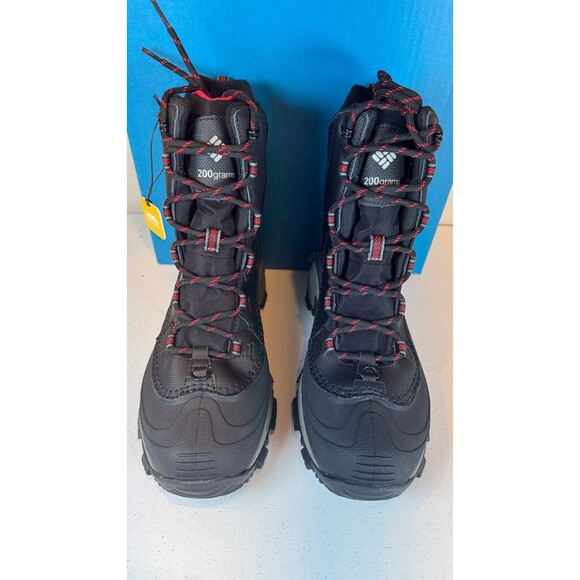 Mens Columbia Bugaboot III Insulated Waterproof Winter Boots Black Size 8 - Picture 1 of 7